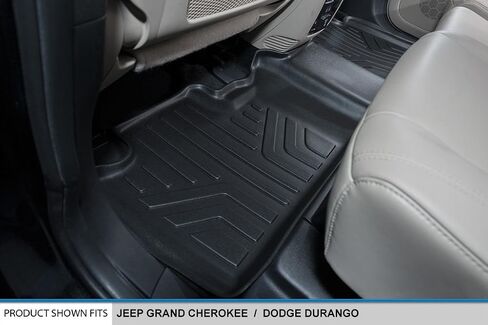 SMARTLINER Floor Mats and Cargo Liner Behind 2nd Row for 2013-2016 Dodge Durango in Saudi Arabia