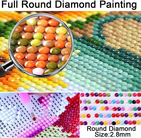 fufibwoesan DIY 5D كرة القدم الرياضية مشجعي اللوحة الماسية حسب الأرقام مجموعات للبالغين جولة الحفر الكامل الماس الفن مجموعات ديكور جدار الفن المنزلي لفريق كرة القدم هدية (2-s-a-n-f-أحمر) in Kuwait