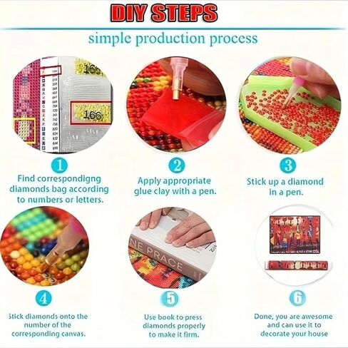 SHONGSHU 5D Diamond Art Kit for Adult, Magical Ice Cave Fantasy Landscape, Diamond Painting Kits for Beginners, Fantastic Landscapes DIY Full Drill Dots Gem Art Paint for Home Wall Decor 12 x 16 Inch in Saudi Arabia