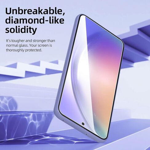 NEW'C [3 عبوات] مصممة لهاتف Samsung Galaxy A14 5G/4G، M14 5G واقي شاشة من الزجاج المقسى، فائق المقاومة in Kuwait