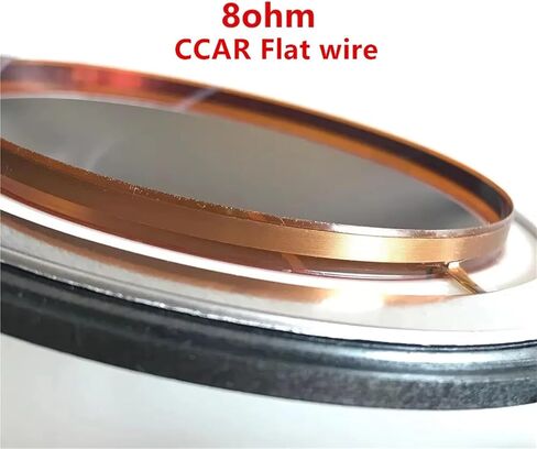 2 قطعة استبدال الحجاب الحاجز ل DE750TN-8 ، CD5005 ، ASV7632 القرن سائق CCAR سلك مسطح 8ohm أو 16ohm (8ohm CCAR سلك مسطح) in Kuwait