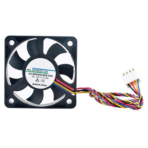 ACP5010-12S ACP5010-12PWM 5 سنتيمتر 50x50x10 مللي متر 50 مللي متر مروحة DC12V 0.10A 4pin مروحة تبريد هادئة لوحدة المعالجة المركزية الهيكل in Saudi Arabia