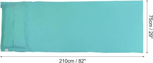 PATIKIL Sleeping Bag Liner, Soft Lightweight Travel Camping Sheet Sleep Sack Compact Sleep Bag with Carry Bag for Adults Camping Travel Hotel in Kuwait