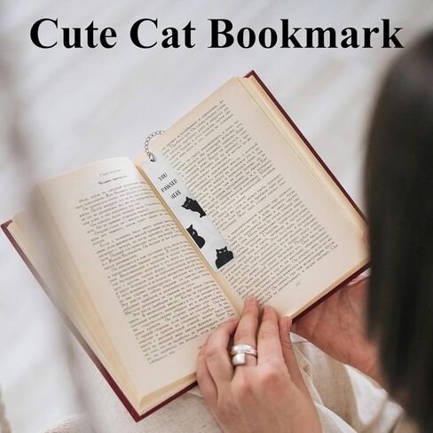 Dog Bookmark for Women, Cute Puppy Bookmark with Paw Pendant Stainless Steel Animal Book Mark Pet Lovers Fun Reading Accessory for Adults Children Book Lovers (Style B) in Saudi Arabia