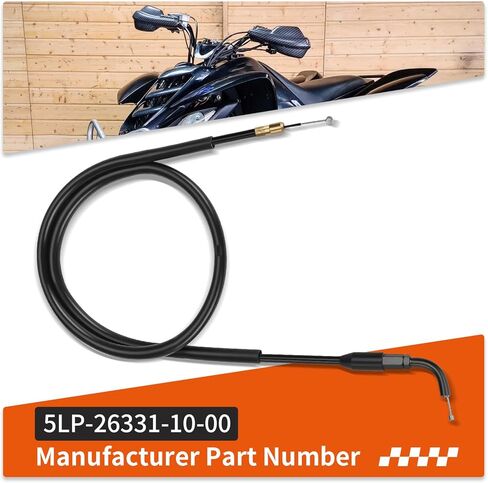 Choke Starter Cable for Yamaha Raptor 660R YFM660R 2001-2005 5LP-26331-10-00 in Saudi Arabia