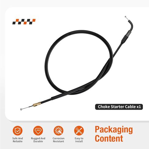 Choke Starter Cable for Yamaha Raptor 660R YFM660R 2001-2005 5LP-26331-10-00 in Saudi Arabia