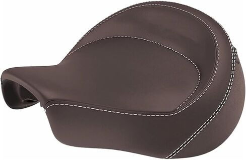 Brown Touring Rider Seat Vinyl Finish for Long-Ride Comfort – Stylish Replacement Saddle Fits for Royal-Enfield Meteor in Saudi Arabia