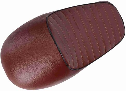 Motorcycle Vintage Cafe Racer PU Leather Flat Seat Cushion for CG125, GN, CB400SS Optimized (B Type) in Saudi Arabia