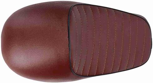 Motorcycle Vintage Cafe Racer PU Leather Flat Seat Cushion for CG125, GN, CB400SS Optimized (B Type) in Saudi Arabia