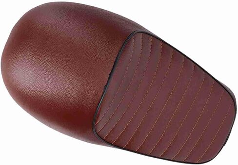 Motorcycle Vintage Cafe Racer PU Leather Flat Seat Cushion for CG125, GN, CB400SS Optimized (B Type) in Saudi Arabia