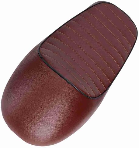 Motorcycle Vintage Cafe Racer PU Leather Flat Seat Cushion for CG125, GN, CB400SS Optimized (B Type) in Saudi Arabia