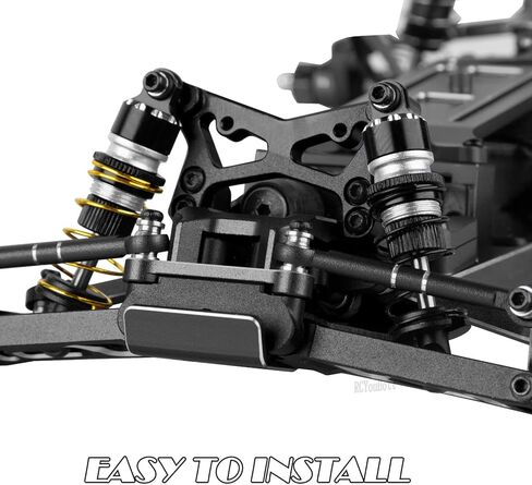 جزء ترقيات RC لـ 1/24 Micro-B 2S 2WD1/28 Micro-T 2S 2WD، (LOS00007، LOS-1392)، ممتص الصدمات الأمامي والخلفي الكبير من الألومنيوم، برج الصدمات/حوامل الصدمات، أزرق داكن (LOS-1770، LOS-1765) in Kuwait