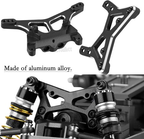 جزء ترقيات RC لـ 1/24 Micro-B 2S 2WD1/28 Micro-T 2S 2WD، (LOS00007، LOS-1392)، ممتص الصدمات الأمامي والخلفي الكبير من الألومنيوم، برج الصدمات/حوامل الصدمات، أزرق داكن (LOS-1770، LOS-1765) in Kuwait