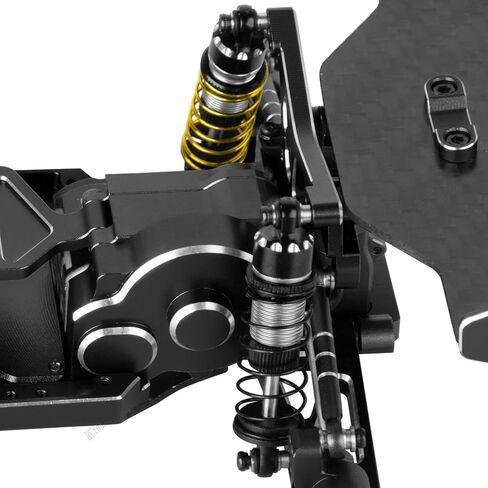 جزء ترقيات RC لـ 1/24 Micro-B 2S 2WD1/28 Micro-T 2S 2WD، (LOS00007، LOS-1392)، ممتص الصدمات الأمامي والخلفي الكبير من الألومنيوم، برج الصدمات/حوامل الصدمات، أزرق داكن (LOS-1770، LOS-1765) in Kuwait