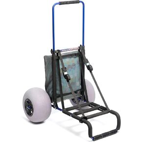 My Beach Cart® The Original Patented NO Rust Aluminum Foldable Beach Cart 13 INCH Big Wheels Balloon Tires for Sand Heavy Duty. Often Imitated, Never Duplicated. in Kuwait