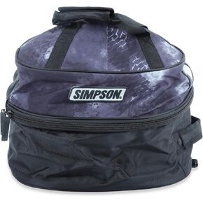 23605 Helmet Bag - Fleece Lined - Zipper Closure - Polyester - Black/Gray - Each in Kuwait