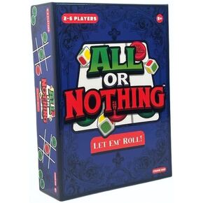All or Nothing – Fast-Paced Dice & Strategy Game for Families, Adults & Kids | Easy to Learn, Exciting 10-Minute Rounds | Party, Game Night, or Travel Fun! in Saudi Arabia