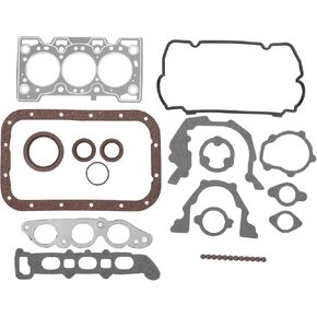 مجموعة حشيات رأس الأسطوانة رقم 1114181401 مجموعة حشيات صمام المحرك لمحرك سوزوكي. F6A مطاط، معدن أسود in Kuwait