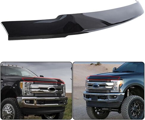 لفورد 2017-2022 F250 F350 450 غطاء محرك السيارة فائق التحمل منحرف درع الحشرات مع حروف in Saudi Arabia