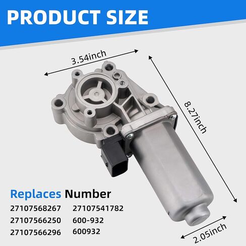 مشغل محرك ناقل الحركة 4WD 27107566296 متوافق مع BMW X3 2004-2010، X5 2004-2013، X6 2008-2014، #يستبدل 600-932، 27107568267، 27107541782 in Kuwait