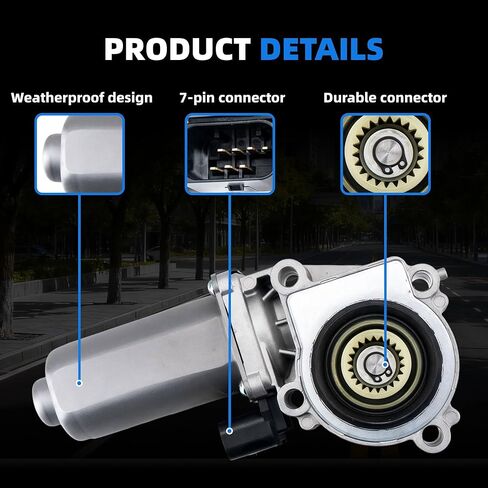 مشغل محرك ناقل الحركة 4WD 27107566296 متوافق مع BMW X3 2004-2010، X5 2004-2013، X6 2008-2014، #يستبدل 600-932، 27107568267، 27107541782 in Kuwait