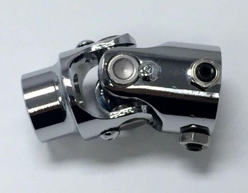 Pirate Mfg فولاذ مزورة كروم عالمي توجيه فردي U-Joint 3/4 "DD x 9/16-26 Spline in Kuwait