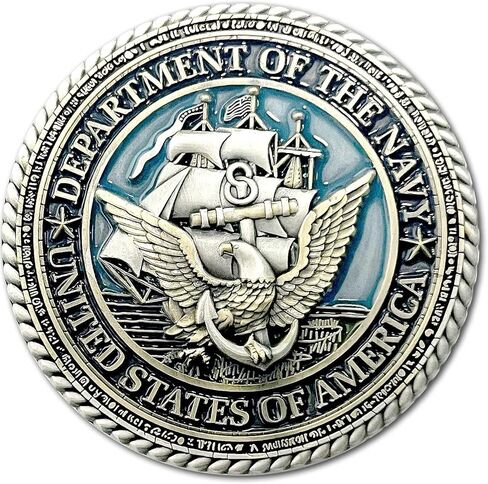 عملة التحدي القابلة للجمع للذكرى السنوية الـ 250 لعيد ميلاد الملك نبتون المخضرم من البحرية الأمريكية، إصدار محدود in Kuwait