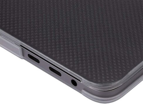 غطاء صلب مزود بنقاط مع Makrolon® - حافظة MacBook Pro مقاس 16 بوصة - 2020، 2019 - حافظة MacBook، غطاء كمبيوتر محمول، غطاء صلب واقٍ، مقاوم للخدش - أسود in Saudi Arabia