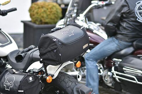 TUBE motorcycle travel luggage, made of waterproof Cordura, 11.3 gallons capacity, motorcycle seat/rack/sissy bar bag in Saudi Arabia