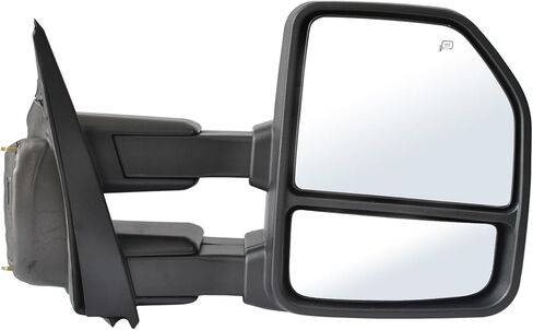 مرآة سحب الجانب الأيمن للركاب مناسبة لشاحنة بيك اب فورد F150 2015-2020، مصباح إشارة الانعطاف، مستشعر درجة الحرارة، زجاج طاقة تذويب ساخن، زجاج قابل للطي، 8 دبابيس، مرآة سحب RH in Kuwait