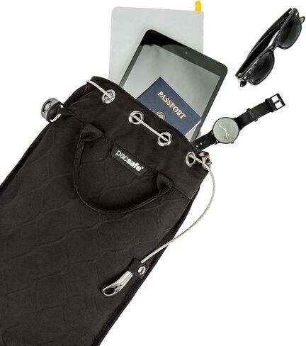 Pacsafe Travelsafe GII 12 Liter Portable Safe (Black) in Kuwait
