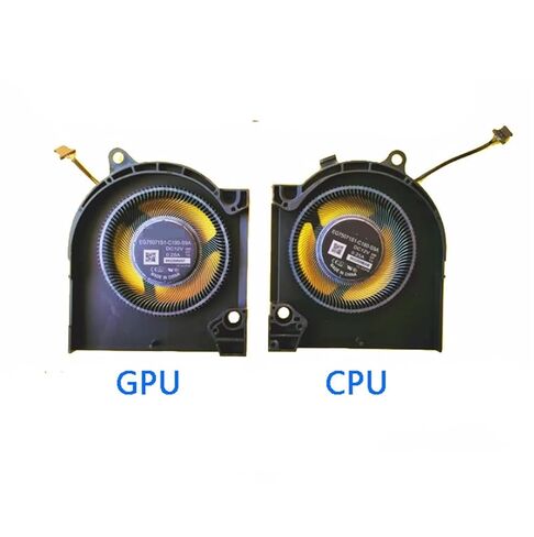 مروحة تبريد وحدة المعالجة المركزية للكمبيوتر المحمول G15 5520 5525 7620 G16 7620 RTX3050 RTX3060 RTX3070 2022 (وحدة المعالجة المركزية 12 فولت) in Saudi Arabia