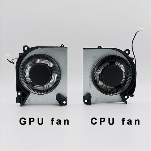 Laptop CPU GPU Cooling Fan for E20-MD62528 V170RNC 6-31-V17RN-101 DFSCL12E16486S DFSCL12E06486S FQNW FQNW(A Pair Fan) in Saudi Arabia
