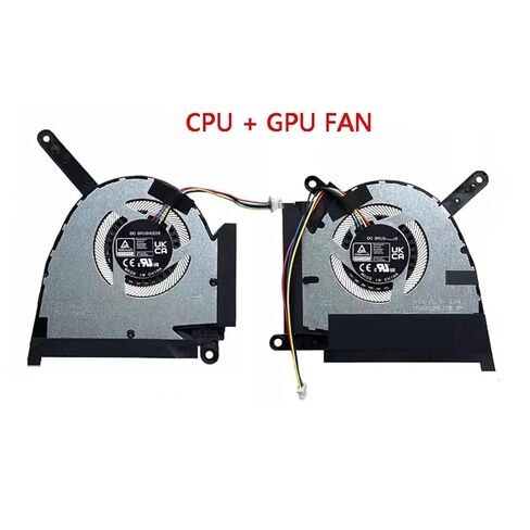 مروحة تبريد للكمبيوتر المحمول وحدة المعالجة المركزية GPU لـ FX517 FX517Z FX517ZC FX517ZR Tup AIR 2022(وحدة المعالجة المركزية 5 فولت) in Saudi Arabia