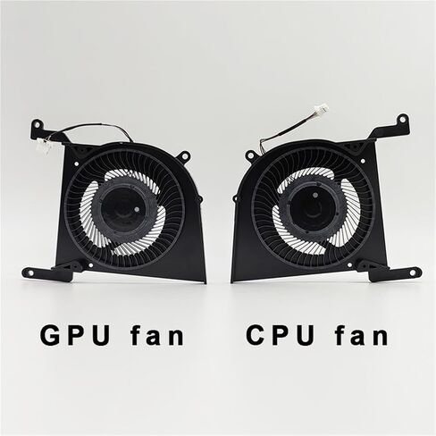 Laptop CPU & GPU Cooling Fan for 14Studio A13UDX A13VE A13VF A13VG MS-14K1 DC12V 0.55A BS5412HS-U6L BS5412HS-U6H(A Pair Fan) in Saudi Arabia