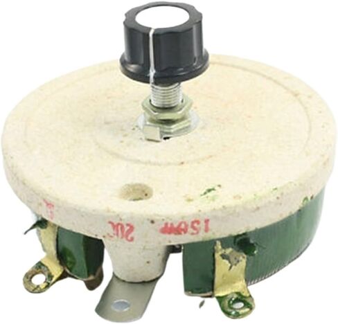 Adjustable Ceramic Potentiometer Rheostat Taper Resistor 150W 1R/2R/5R/10R/20R/30R/50R/100R/150R/200R/500R/1KR/2KR/3KR(10R) in Saudi Arabia