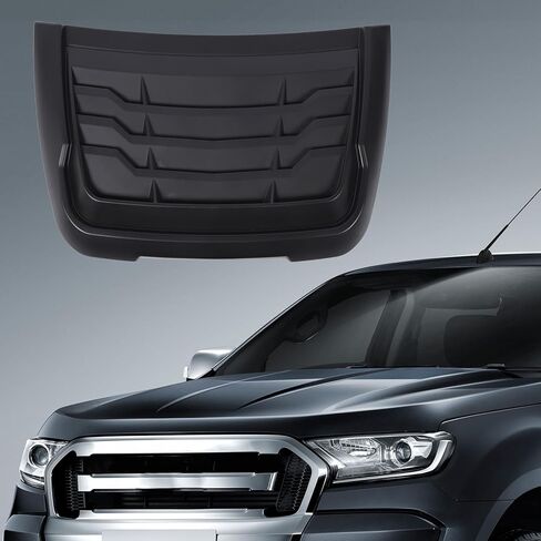 Jiawu Hood Air Vents for Car Hood Scoop, Bonnet Vent Hood Air Intake Trim Cover Decor, Hood Scoop Car Hood Vent for XLT XLS XL 2015 to 2022, Bonnet Vent Cover Accessory (Matte in Saudi Arabia