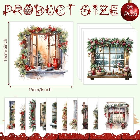 50 PCS Snowman Face Rub on Transfers - Christmas PVC Snowman Face Decals for Ornaments, Glass Water Bottles, Cups, Windows, Festive Holiday Christmas Decorations (50Pcs Snowmen Faces) in Kuwait