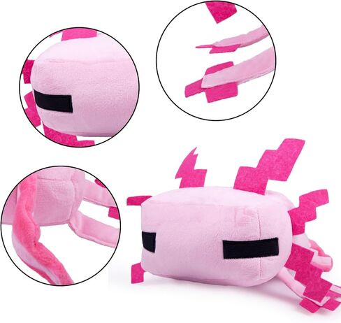 Pixel-Style Game Basic Plush Character Soft Toy, Video Game-Inspired Collectible Plushies Gifts for Kids & Fans (Wither Storm) in Saudi Arabia