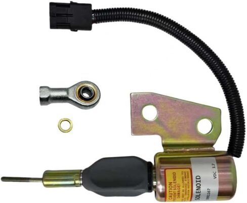 12V Fuel Shut Off Solenoid 3991167 SA-4941-12 For Cummins Engine 4BT 6BT 5.9L Excavator R220-5 New Aftermarket Parts in Saudi Arabia