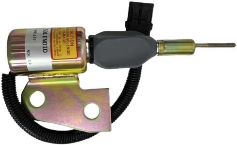 12V Fuel Shut Off Solenoid 3991167 SA-4941-12 For Cummins Engine 4BT 6BT 5.9L Excavator R220-5 New Aftermarket Parts in Saudi Arabia