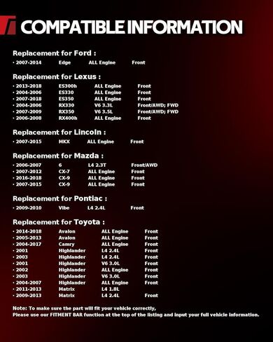 Torchbeam Front Wheel Hub Bearing Assembly 515050, Replacement for Aviator 2003-2005, Explorer 2002-2005, Mountaineer 2002-2005 in Kuwait