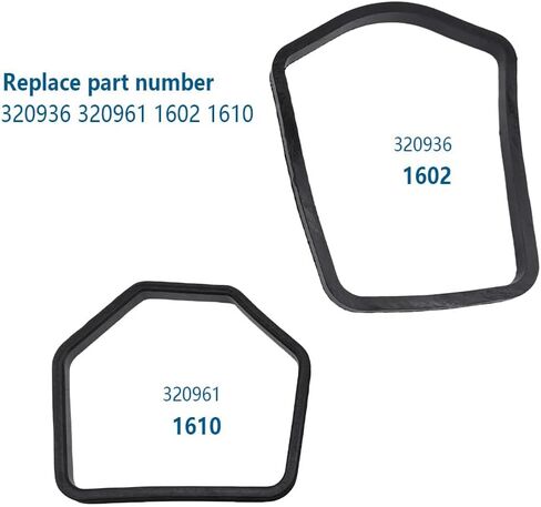 Upper & Lower Exhaust Seal Kit Fit for Johnson Evinrude V4/V6 for ETEC 75 140 150 175 200 225 235 250 300 HP Outboards Gearcase & Exhaust Housing Seals Replaces 320936 320961 in Saudi Arabia