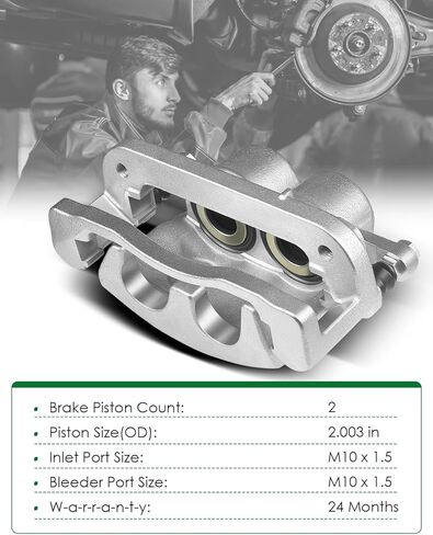 مجموعة فرجار قرص الفرامل مع دعامة مناسبة لـ: -Chevy Silverado Suburban Express 1500 Tahoe، لـ: -GMC Sierra Yukon XL Savana 1500، لـ: -Cadillac Escalade XTS 2008-2020، OE # 18-B4919A in Saudi Arabia