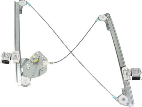 TRQ Window Regulator with Panel Rear Passenger Side Right RH RR for 06-10 Hyundai Sonata in Kuwait