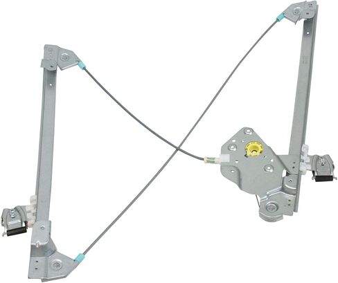 TRQ Window Regulator with Panel Rear Passenger Side Right RH RR for 06-10 Hyundai Sonata in Kuwait