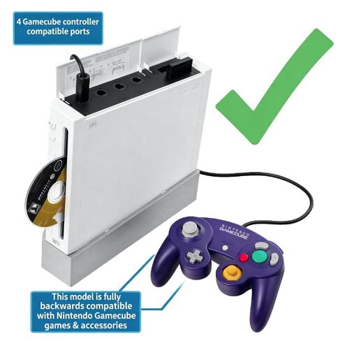 Nintendo Wii Limited Edition Blue Video Game Console (Renewed) in Saudi Arabia
