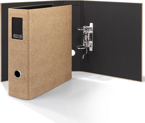 Rössler S.O.H.O. A4 Lever Arch File with Index Aperture Spine Width 85 mm Special Line Hazelnut in Saudi Arabia