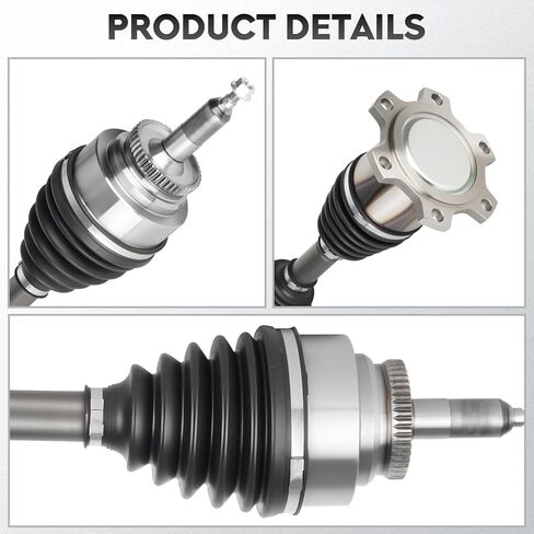 مجموعة عمود المحور الأمامي الجديدة تناسب Ford F150 2004-2008، لفورد إكسبيديشن ولينكولن نافيجيتور 2003-2006، لمارك LT 2006-2008، 4.2L 4.6L 5.4L، 4WD، جانب السائق والراكب، عبوتان in Saudi Arabia