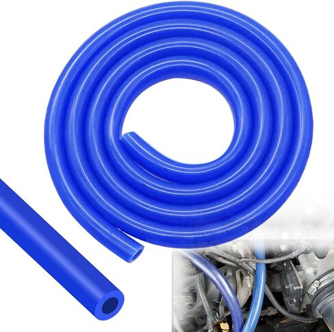 Taiss 6.6FT Vacuum Hose Automotive,1/8 5/32 3/16 1/4 5/16 3/8 Inch High Performance 130PSI Vacuum Lines Automotive Kit High Temperature Silicone Vacuum Tube(3mm 4mm 5mm 6mm 8mm 10mm) in Kuwait